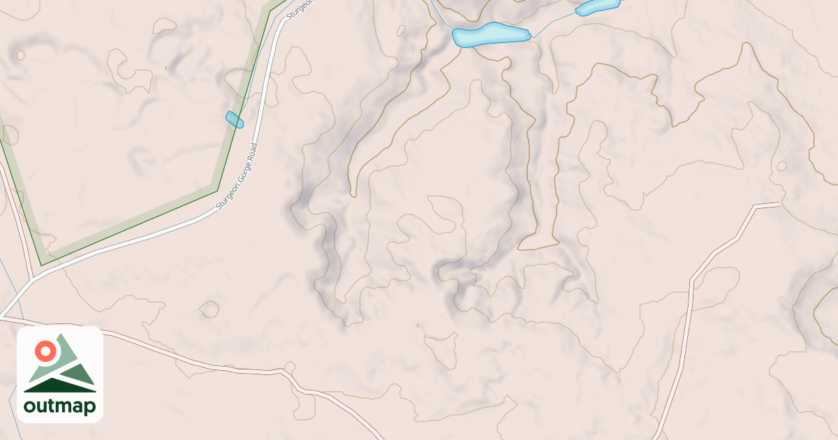 Map of USFS Motor Vehicle Use Map Trails 22943