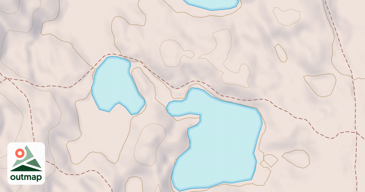 Map of Ortonville Rec. Area Snowmobile Trail;ortonville Rec. Area Equestrian Trail