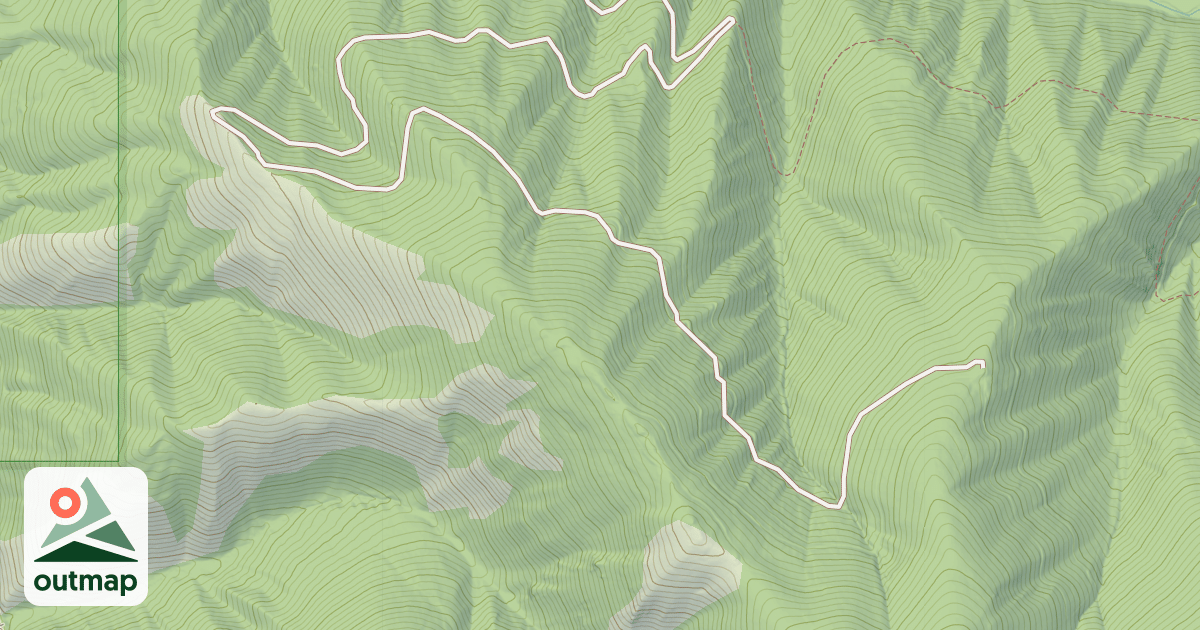 Map of (FDR) LOOKOUT MTN NORTH