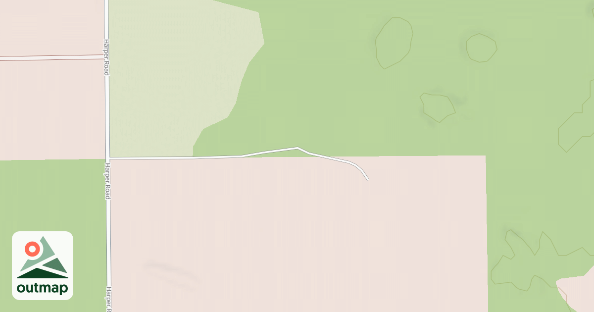 Map of Lake George State Forest Trail