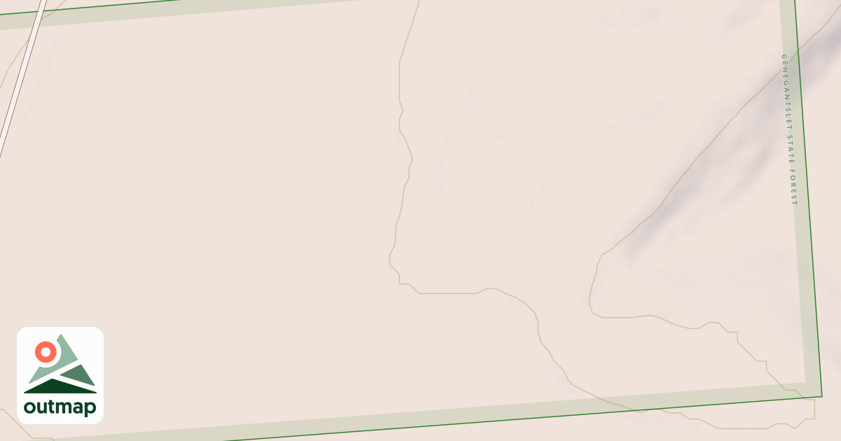 Map of South Loomis Trail