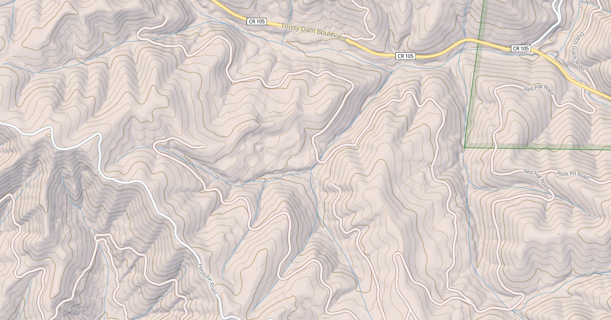 Map preview of BUCKEYE CREEK