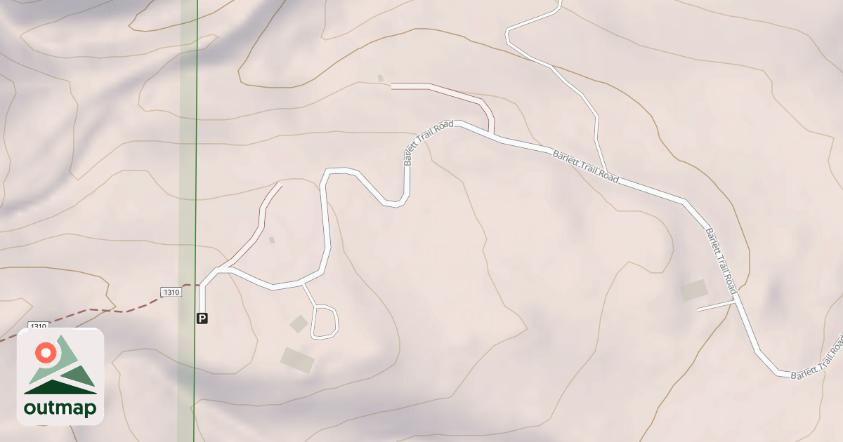 Map of BARTLETT