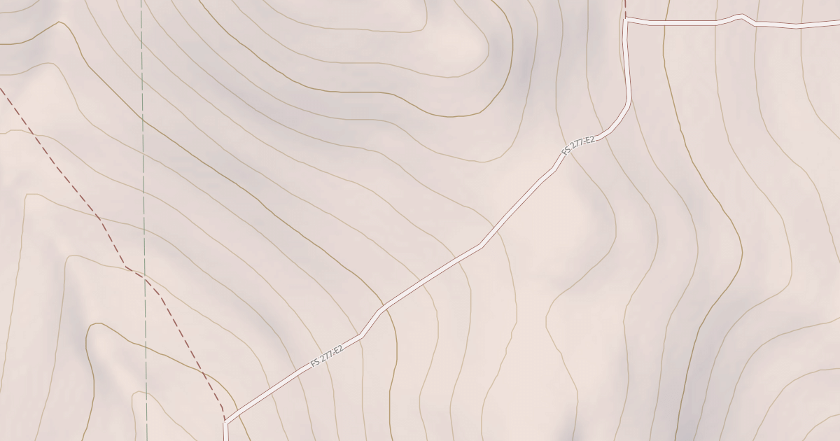 Map preview of SO. FK. MUDDY LAKE LOOP