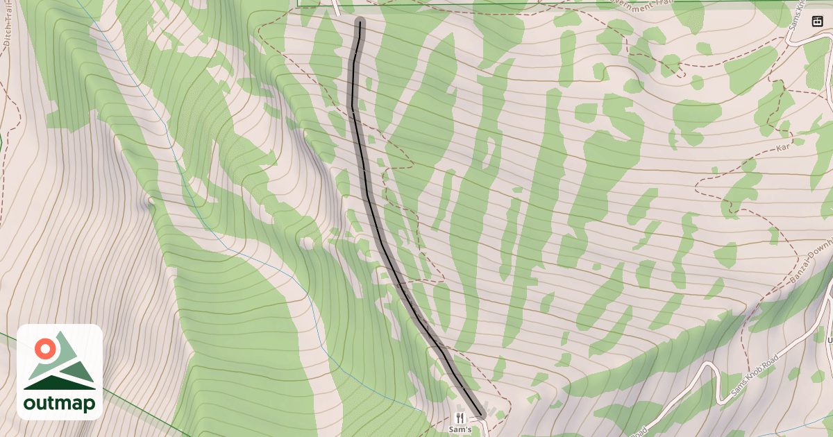Map of Campground (Upper)