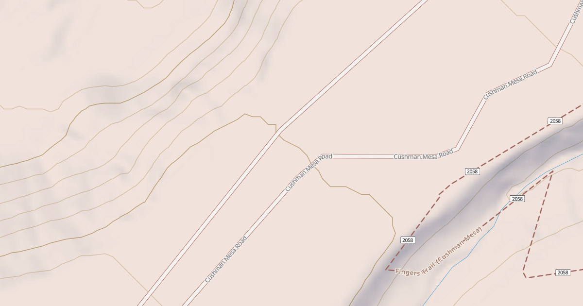 Map preview of BLM National GTLF Public Motorized Roads 8e4e4a36-b878-470c-8fbe-bd647484933a