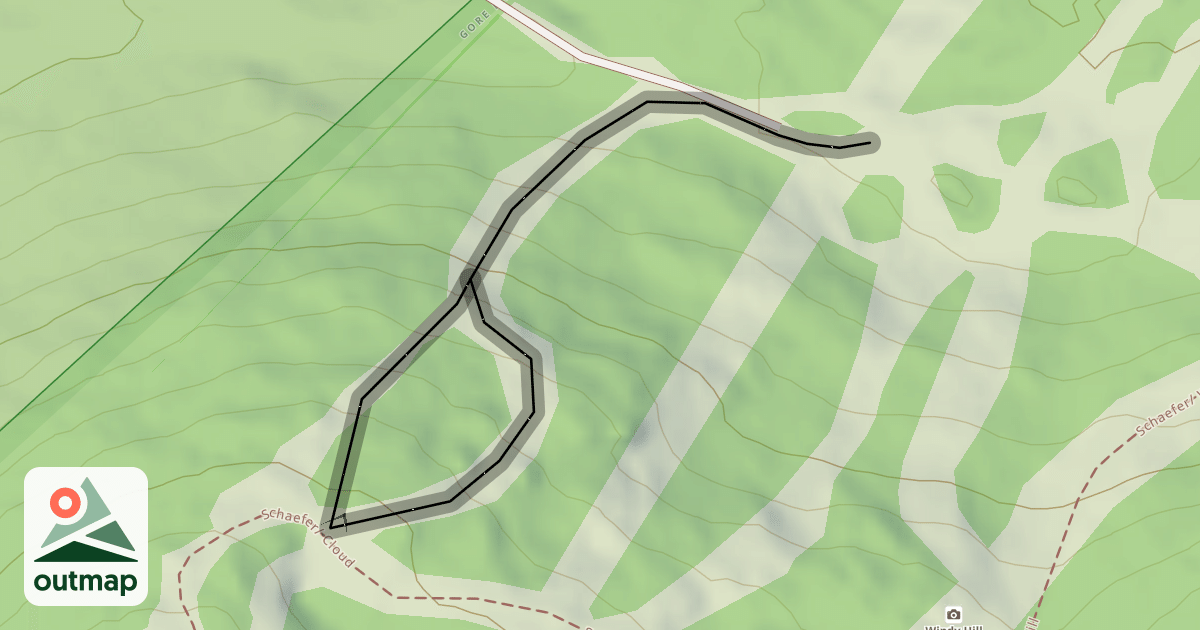 Map of Lower Steilhang