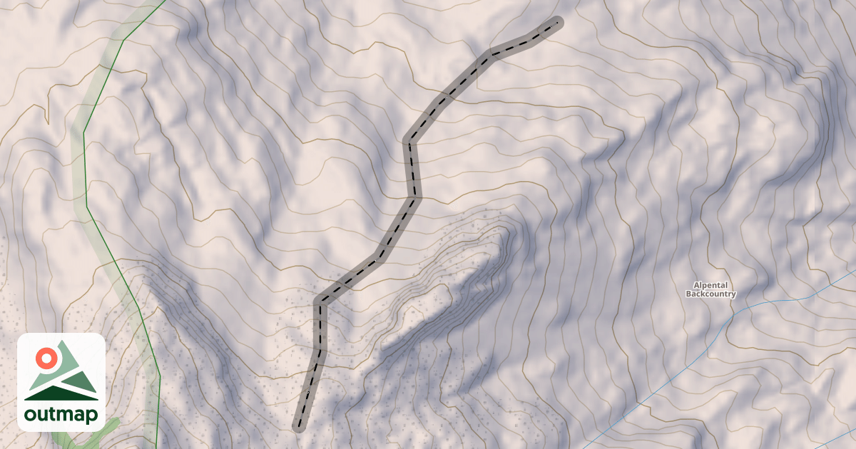 Map of Stokes Bowl
