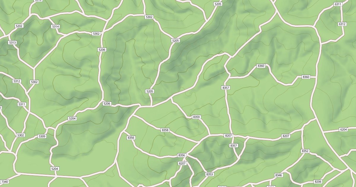 Map preview of USFS Motor Vehicle Use Map Trails 19145