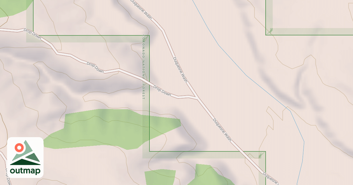 Map of DROP DOWN