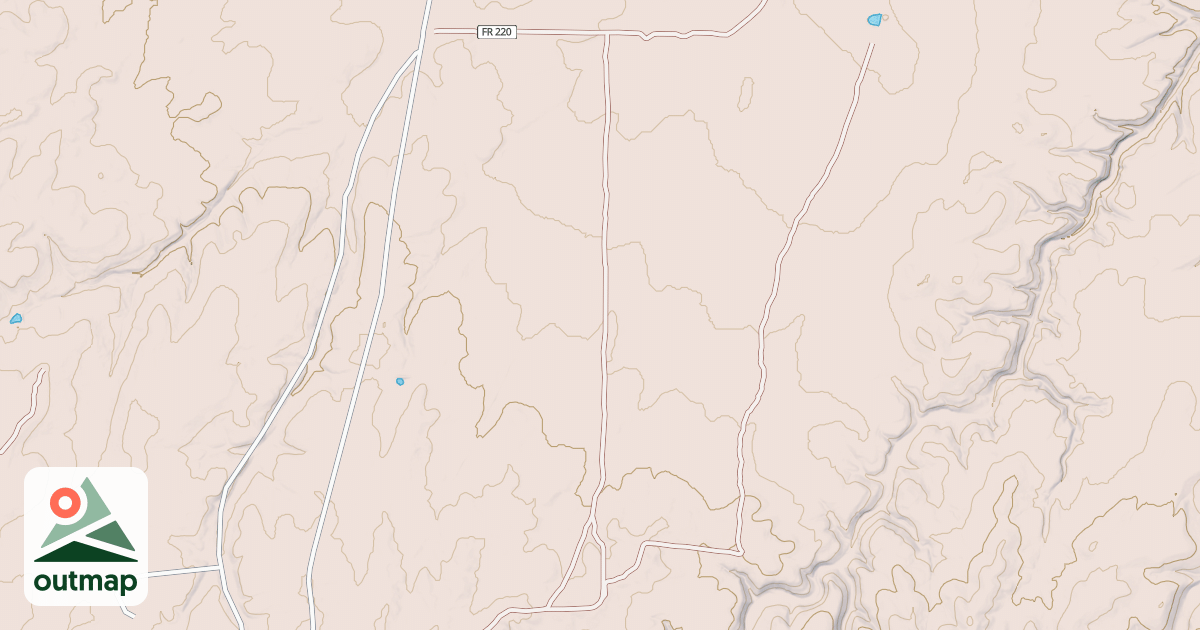 Map of USFS National Forest System Roads {AA7250F7-3C4A-4FA3-82D4-60F3F9249CFF}