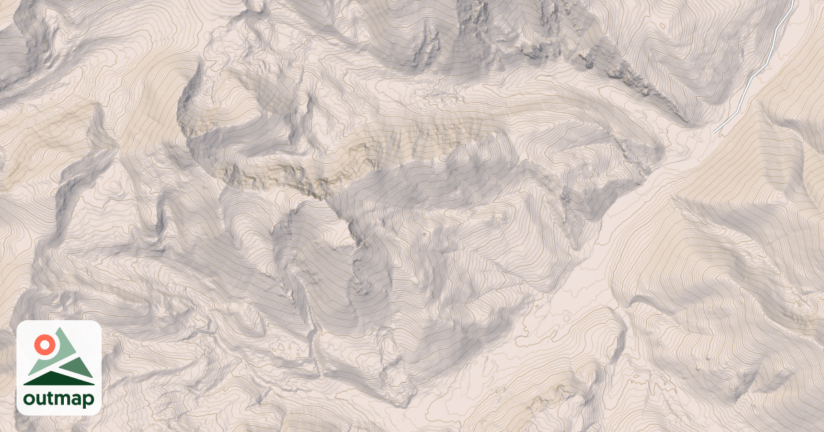 Map of Big Timber Creek