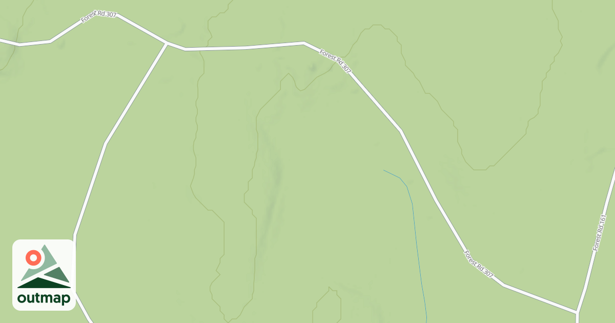 Map of FR 307