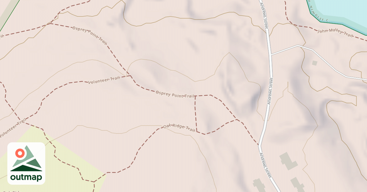 Map of Osprey Point Trail