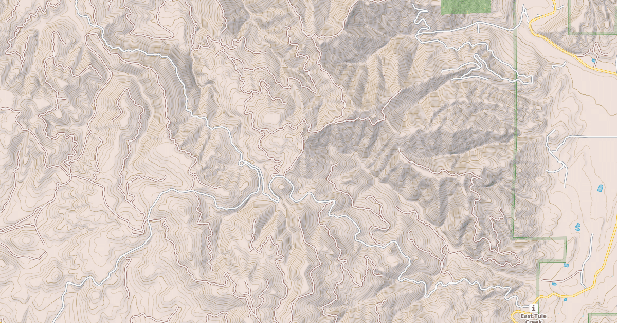 Map preview of BUTTER CREEK