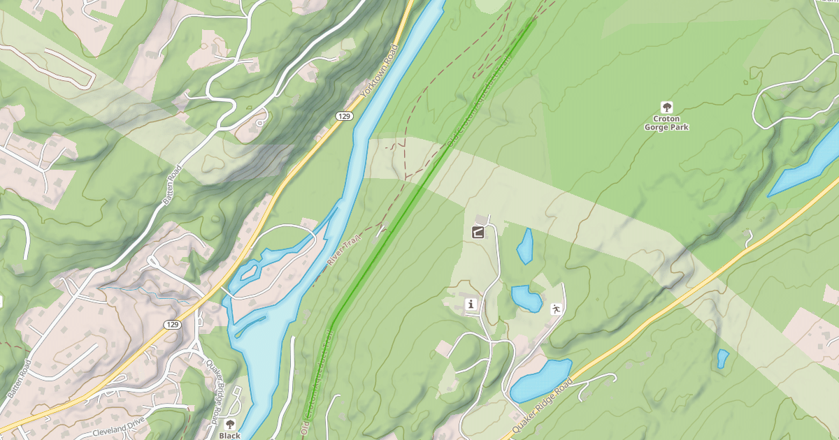 Map preview of Old Croton Aqueduct Trail