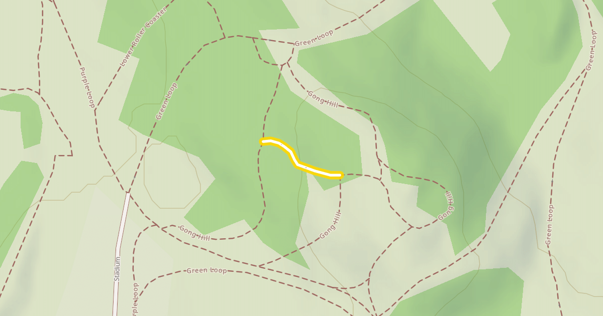 Map preview of Gong Hill