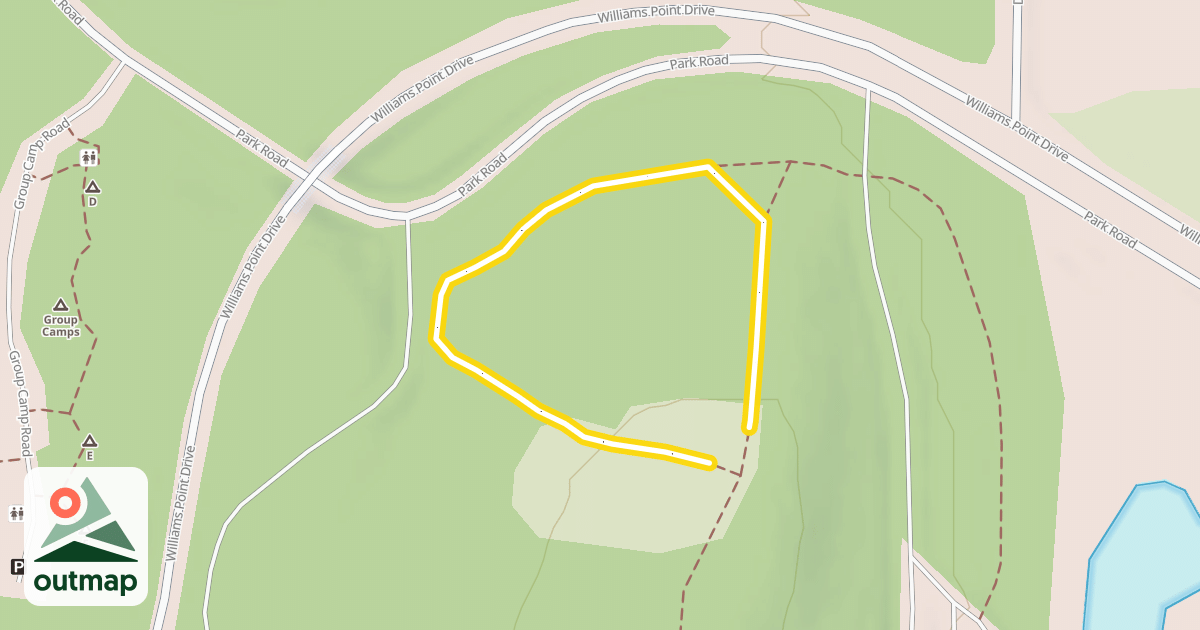 Map of Bluebird Trail
