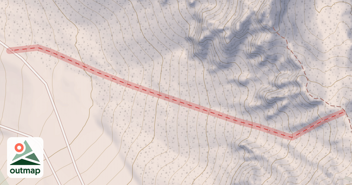 Map of Couloir Tournier