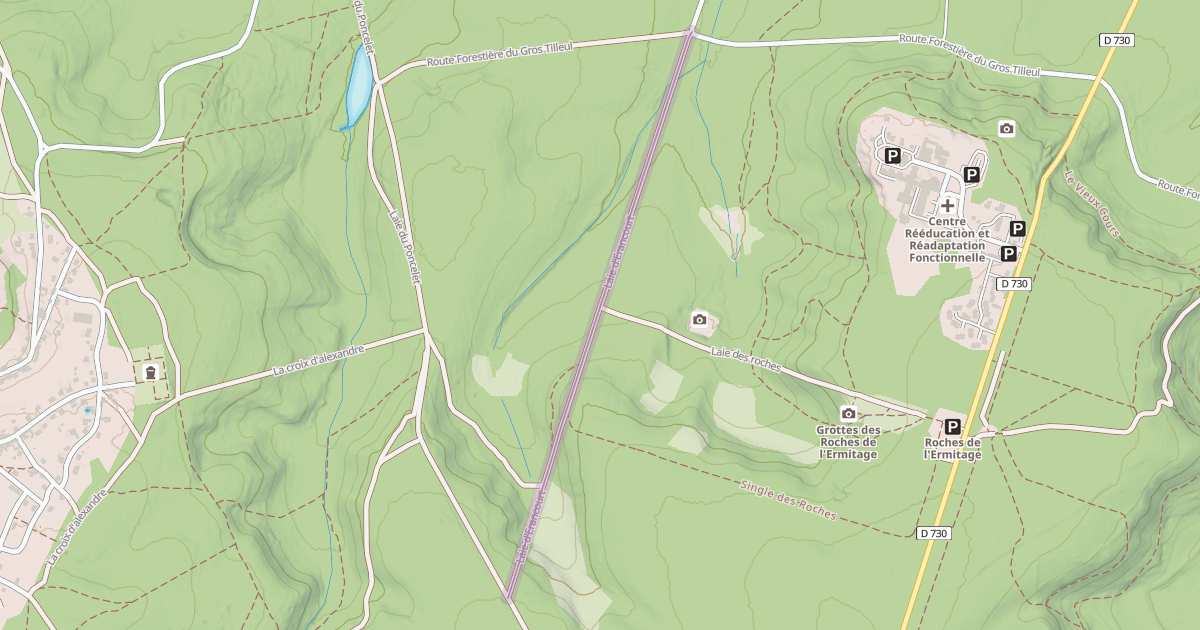 Map preview of Laie d'Erancourt