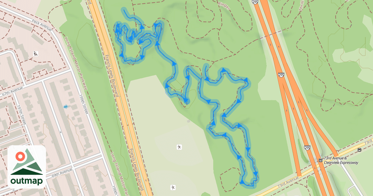 Map of Green Apple in Queens