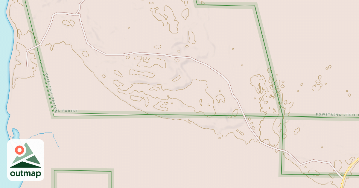 Map of CASS CO. 9 SPUR 3009