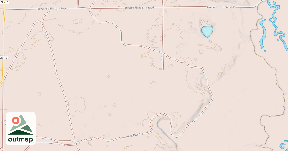 Map of Two-heart Trail