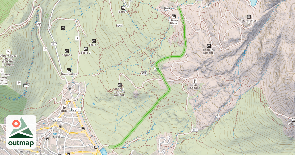 Map of Agneaux