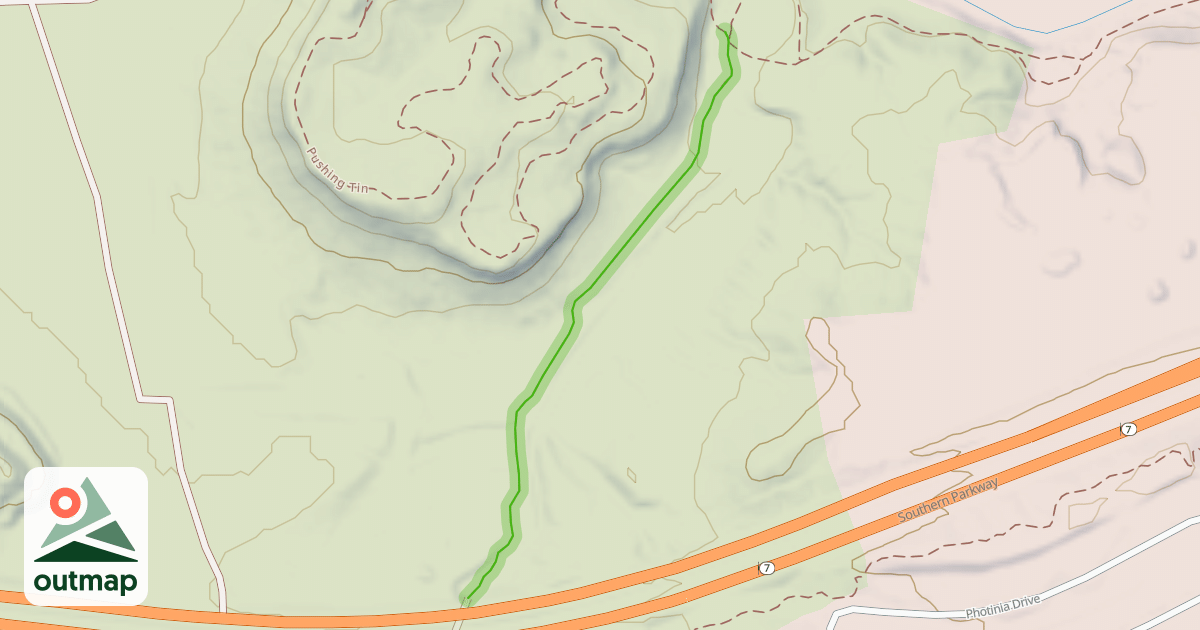 Map of Desert Canyons Access
