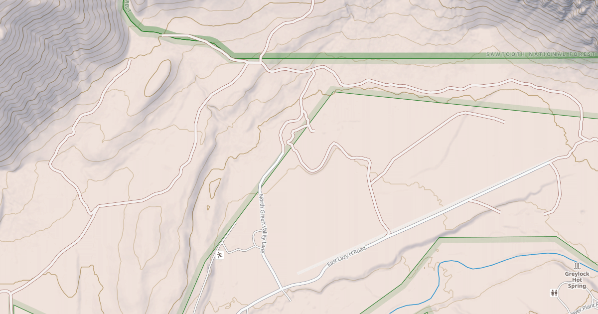 Map preview of NRA ACCESS
