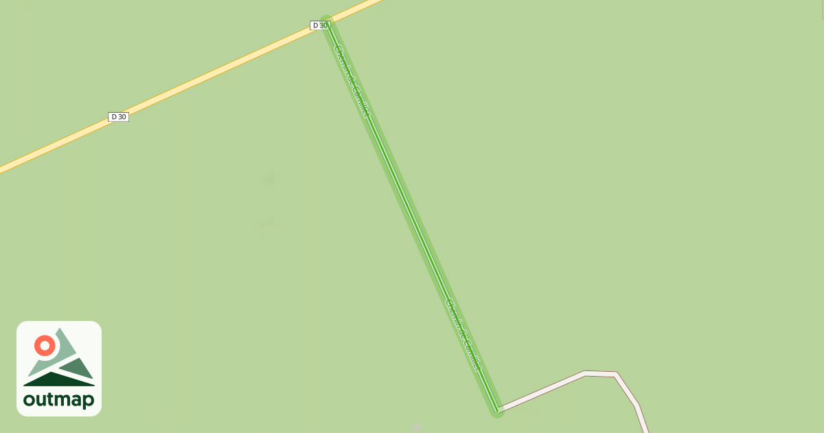 Map of Chemin de Camillet