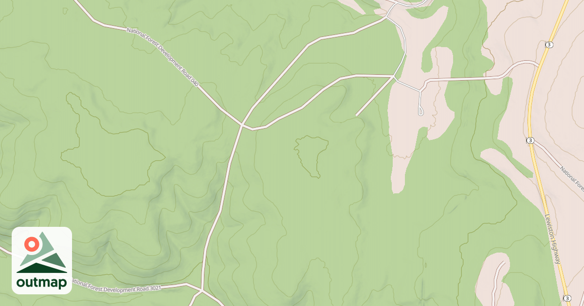 Map of SLED SPRINGS
