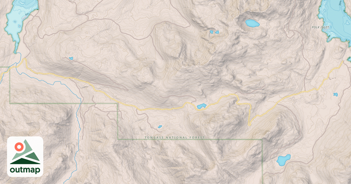 Map of DOG SALMON
