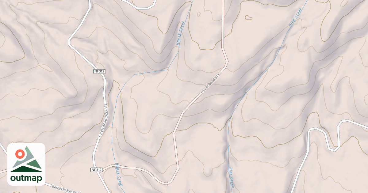 Map of TALL TIMBER