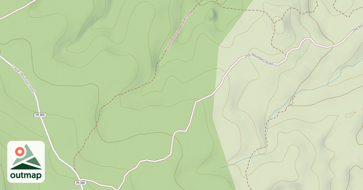 Map of 735