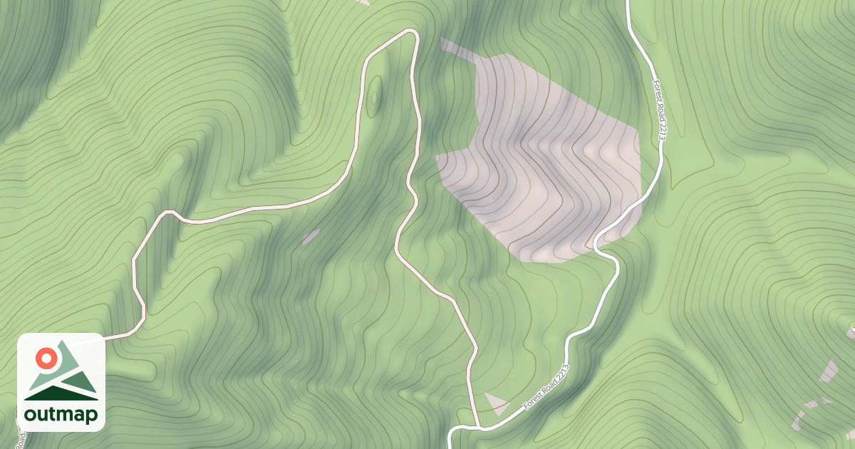 Map of 2213-2.1R