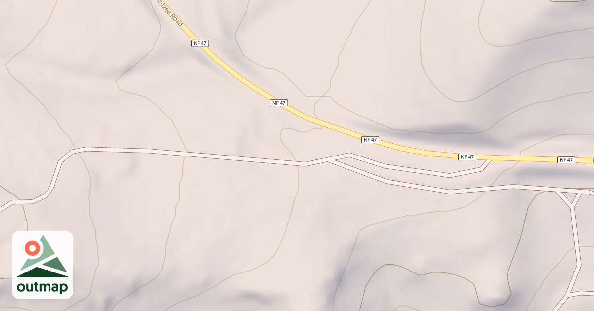Map of Radar Hill OHV Trails