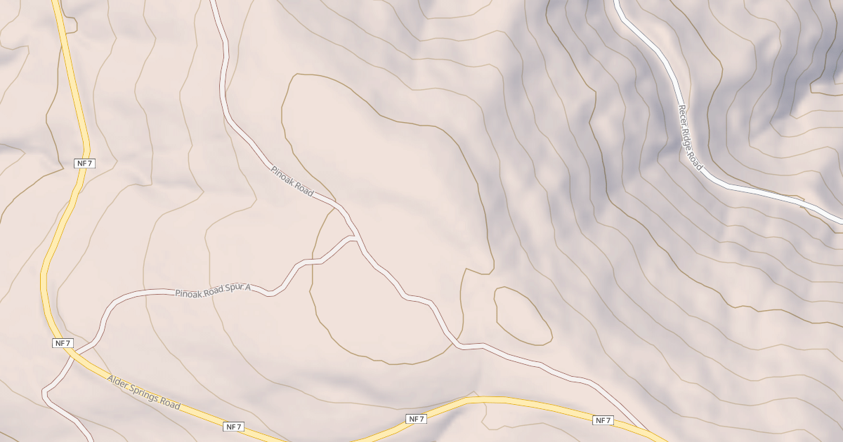 Map preview of PINOAK