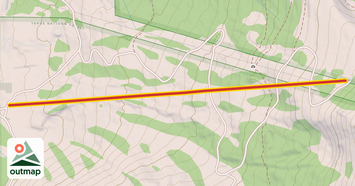 Map of Mount Judah Express