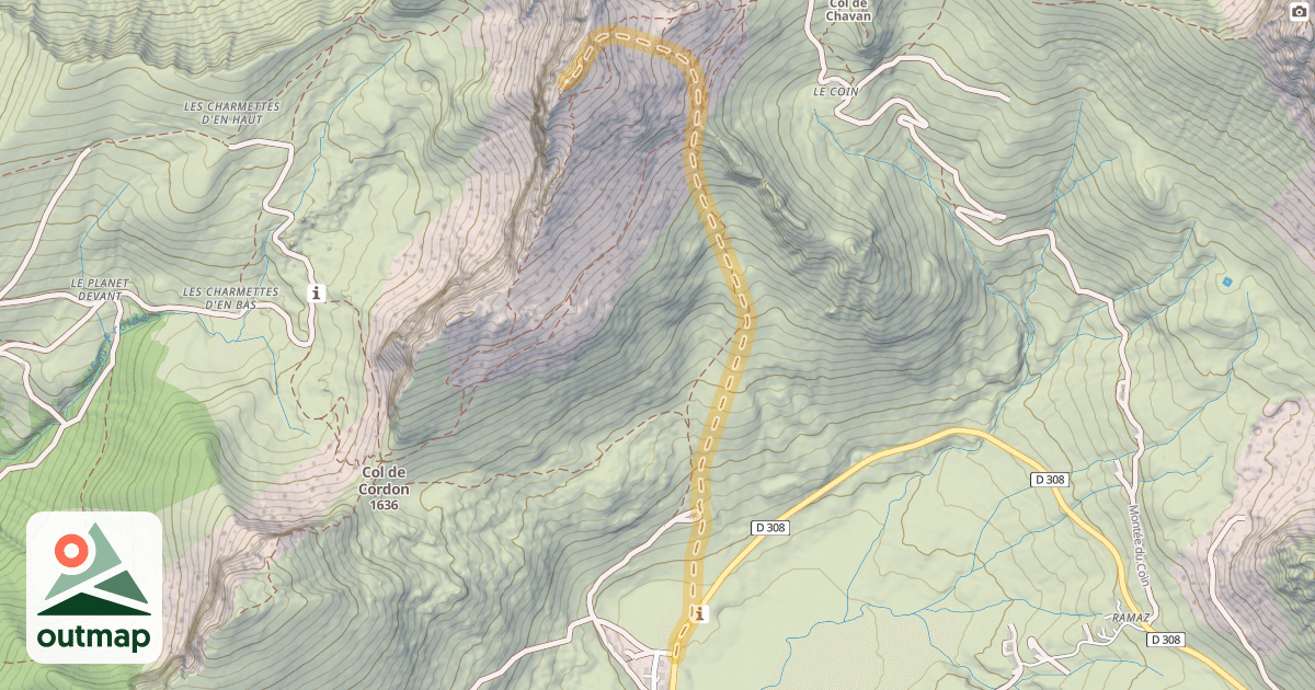 Map of Haute Pointe — Sommand