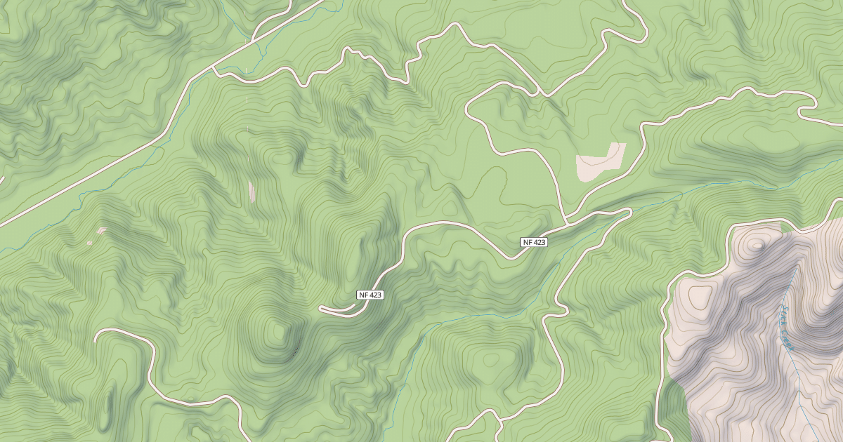 Map preview of FOUR HILLS