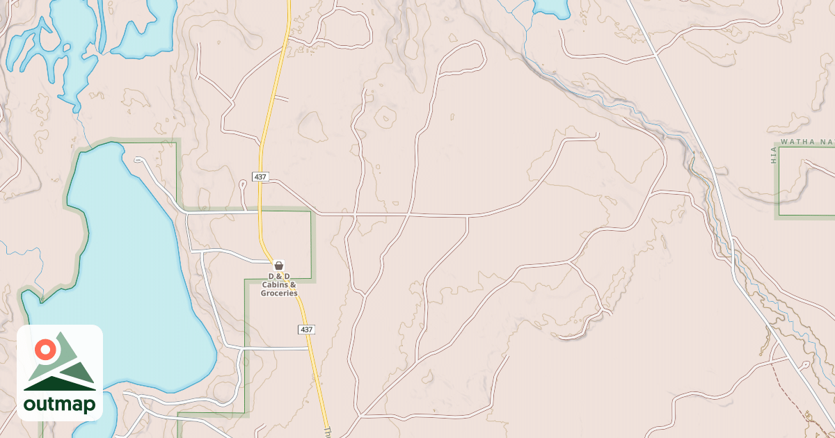 Map of EAGLE LAKE