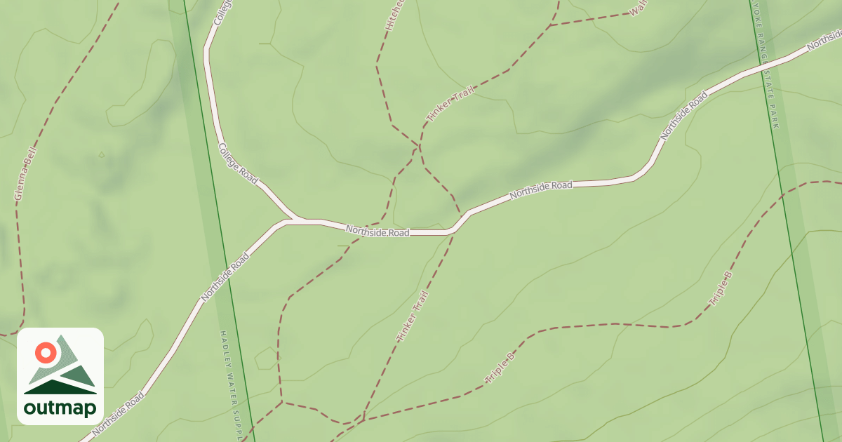 Map of Northside Trail