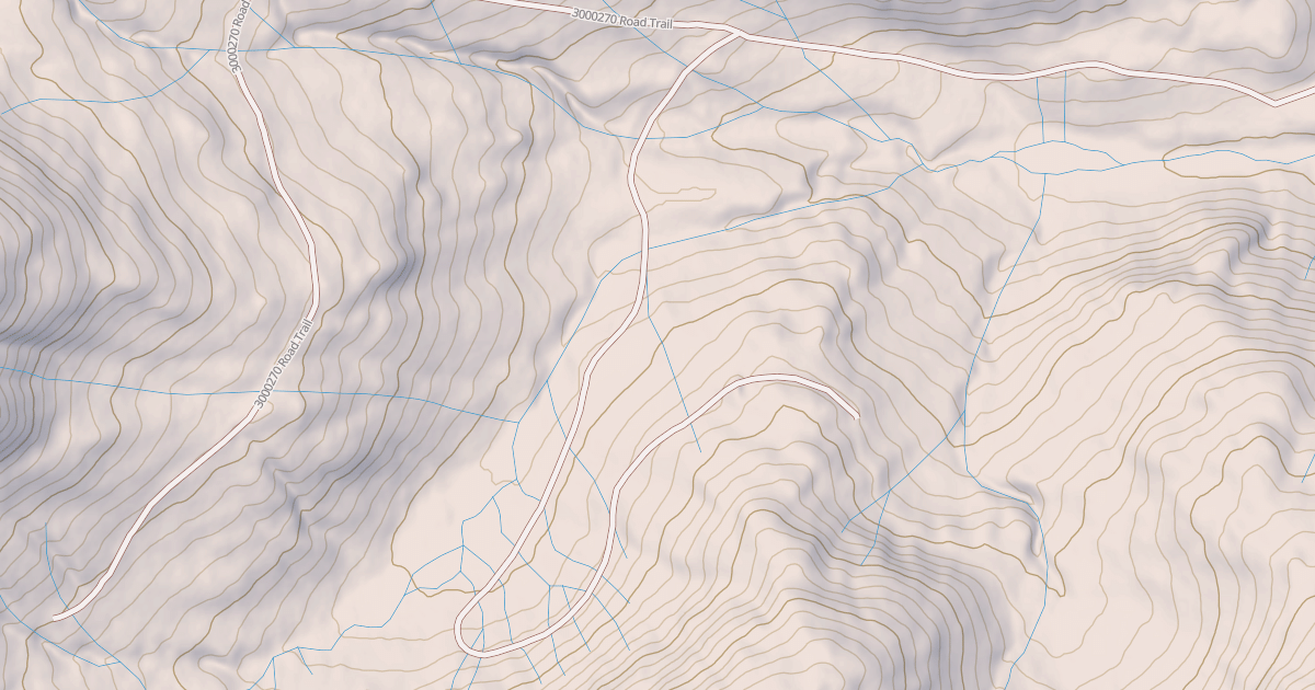 Map preview of USFS National Forest System Roads {4827B8B2-E238-40A3-A583-3AF0F2E7213D}
