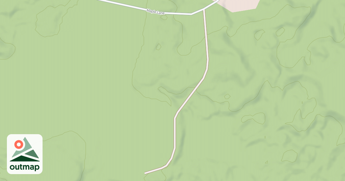 Map of BOGSIDE SPUR ROAD
