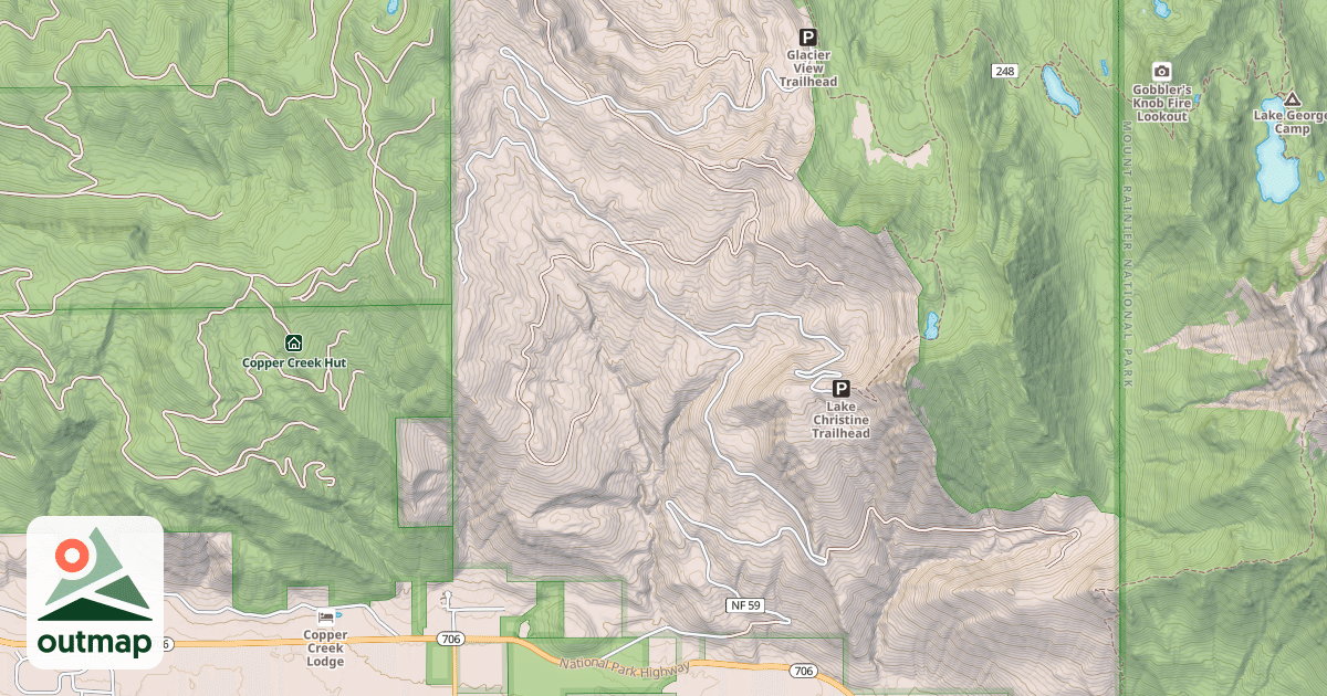 Map of COPPER CREEK