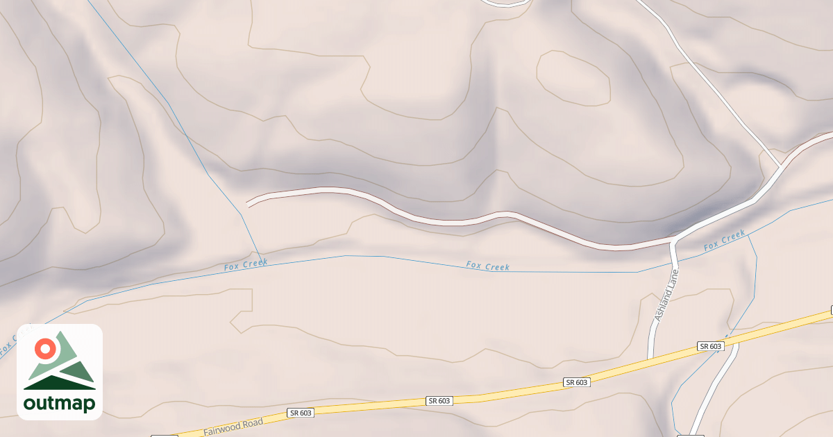Map of LOCUST RIDGE