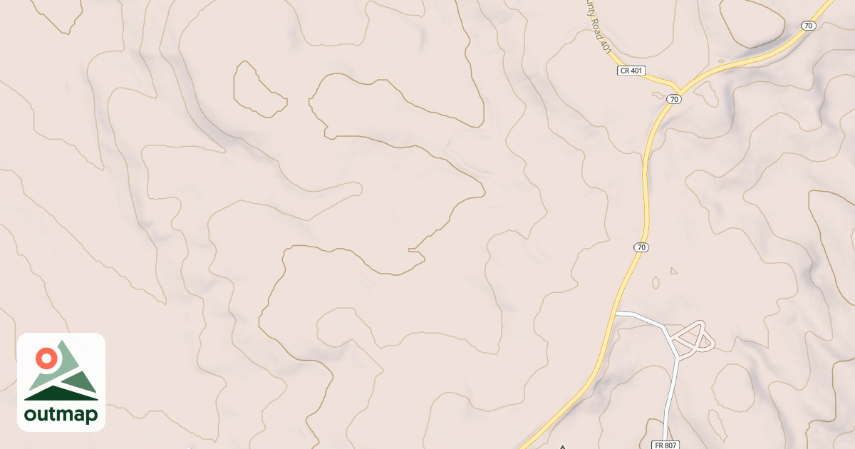 Map of DITCH WEST