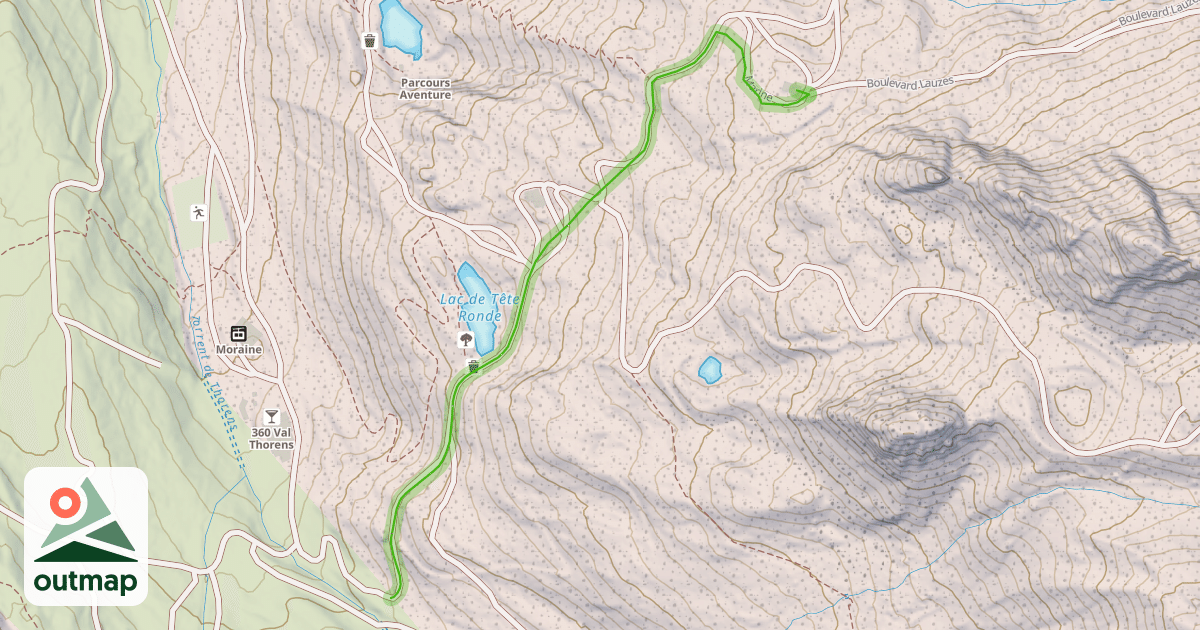 Map of 2 Combes