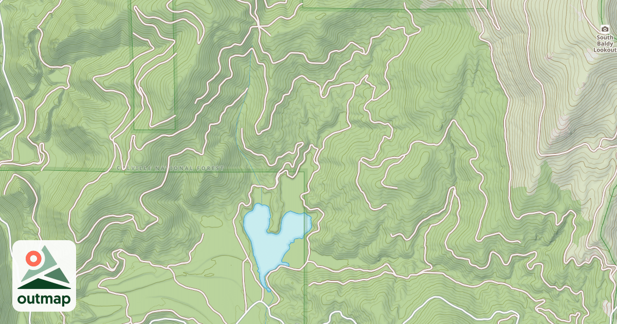 Map of NORTH SKOOKUM LAKE ROAD